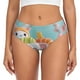 thumbnail image 1 of Balery Kawaii Sushi Characters Delight Ropa Interior de Algodón para Mujer con Dibujo – Braguitas Cómodas y Elásticas, Estilo Clásico-Large, 1 of 6
