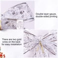 thumbnail image 6 of BNNG Christmas Tree Bow LED Ribbon Silver Bows 13.7 x 9 Inch Christmas Tree Ornaments Tree Topper Christmas Decoration for Home Christmas Seasonal Tree Wreaths Decoration, 6 of 9