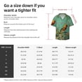 thumbnail image 5 of Fotbe Retro Birds Camisa Estampada de Manga Corta para Hombre, Casual de Verano, Estilo Playero, Sin Arrugas-Large, 5 of 5