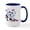 White/Navy Inside, variant on CafePress - Bichon Frise Mischief Large Mug - 15 oz Ceramic Large White Novelty Mug