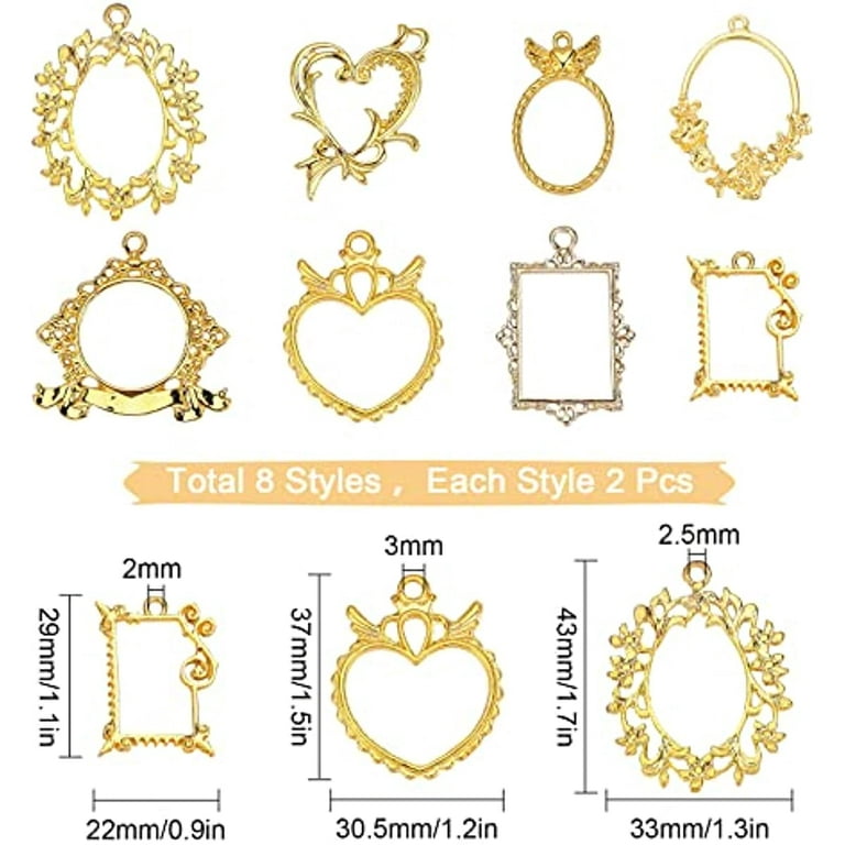 Shop SUNNYCLUE 1 Box 100Pcs Cubic Zirconia Alloy Heart Shaped Charms Flower  Shaped Rhinestone Pendants Crystal Alloy Dangles for Jewellery Making Earring  Making Charms Necklace Bracelet Supplies Women for Jewelry Making 