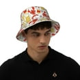 thumbnail image 4 of Fotbe Crabs And Beer Sombrero Tipo Pescador con Estampado – Sombrero de Sol de Algodón de Moda para Playa, Golf, Pesca, 4 of 6