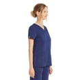 thumbnail image 3 of Scrubstar Women's Premium Ultimate Stretch V-Neck Scrub Top, Sizes XS-3XL, 3 of 8
