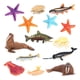thumbnail image 1 of Juego de figuras de animales marinos realistas de 14 piezas de criaturas marinas de PVC, 1 of 1