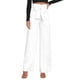 thumbnail image 2 of Pantalones Palazzo de Pierna para Mujer, con Cinturón, Cintura Alta, Informales, Holgados, Largos y con Bolsillos. XL, 2 of 9
