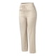 thumbnail image 5 of Pantalones informales rectos de algodón y lino con cintura elástica para mujer - Cintura media, cordón, para todas las estaciones, 5 of 6