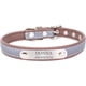 thumbnail image 1 of Collar para Perros con Nombre Collares para Perros de Cuero Collar para Perros Reflectante Personalizado con Nombre y número de teléfono Adecuado para Perros Grandes, medianos y pequeños S MODOU, 1 of 5
