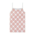 thumbnail image 3 of Buyless Fashion Girls Tagless Cami Scoop Neck Pink Polka Dot Undershirts Cotton Tank (4 Pack) - TW21-GDST-9-10, 3 of 5
