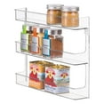 thumbnail image 6 of iDesign, Clear Recycled Plastic 2-Pack Wall Mount Rack Organizer,, 6 of 9