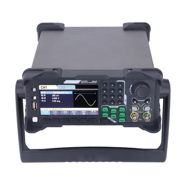 Contador generador de señales, generador de señales de doble canal, pantalla LCD, generador de señales, generador de funciones de forma de onda arbitraria, diseño fácil de usar