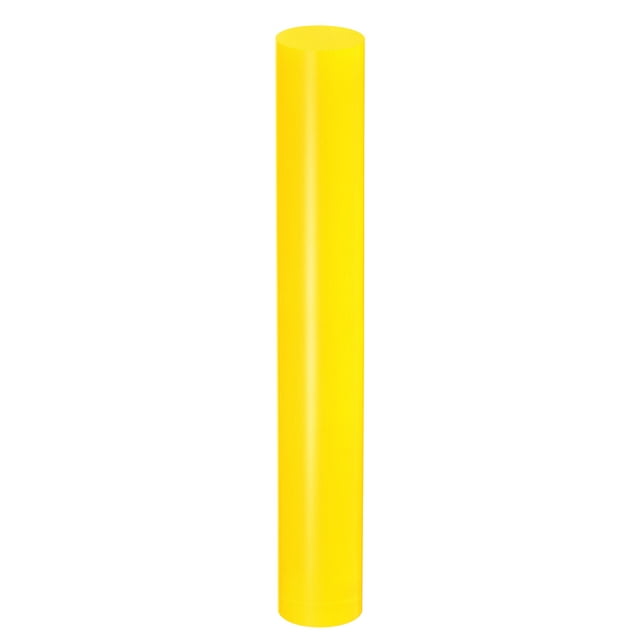 Unique Bargains Acrylic Clay Roller 18.5cm x 2.5cm for Shaping Sculpting, Yellow