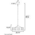 thumbnail image 4 of Maxim Lighting - LED Chandelier - Chandelier - Radiant-54W 9 LED, 4 of 5