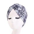 thumbnail image 3 of Bonnets Bohèmes pour Femmes, Nœuds Polyvalents, Bonnet de Nuit, Turban, 3 of 10