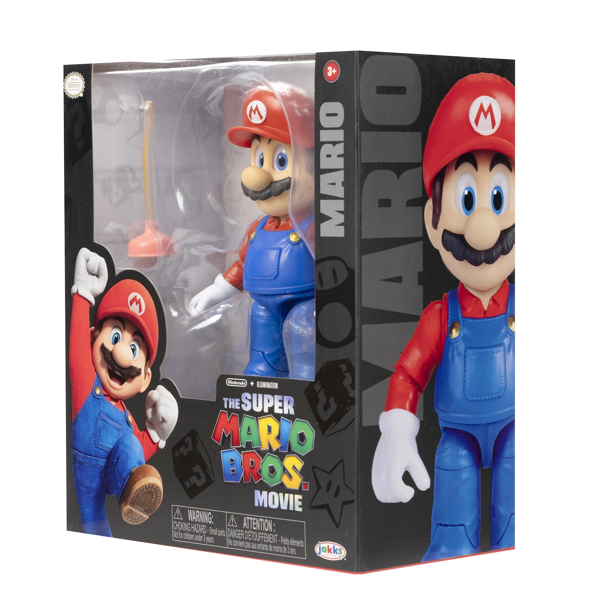 Super Mario Bros - Porte-clés caoutchouc Mario 7 cm - Figurine
