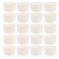 thumbnail image 1 of MasteelfCA 100Pcs Ice Cream Paper Cups 3oz Yogurt Pudding Cups Disposable Dessert Cups, 1 of 7