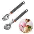 thumbnail image 2 of LAIQIEN Multipurpose Steel Ice Cream And Fruit Scooper With Press Triggers Function, 2 of 11