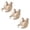 Beige(3pcs Bras), variant on Seamless Breathable Shaping Corrective Support Bra Women's Front Closure Seamless Back Posture Corrector Full Coverage Seamless Push up Bras Beige(3pcs Bras) M