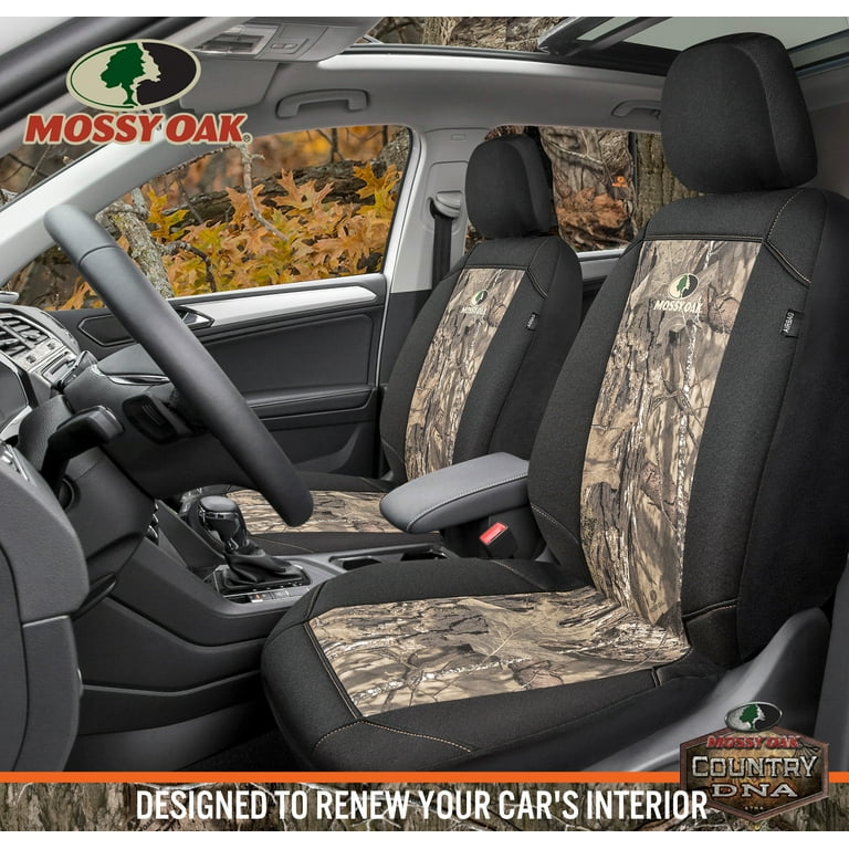 MOSSY Oak Low Back Camo Seat Covers Airbag Compatible Universial Fit Fit Most Bucket Seats Made with Premium Cotton Twill Official Licensed Product Walmart