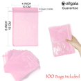 thumbnail image 4 of Allgala 100 Count Orangza Gift Party Favor Bags with Drawstring-4x6 Inch-Pink-PF53109, 4 of 4