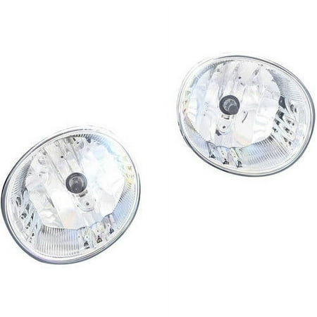 Fog Light For 05-08 Toyota Avalon Clear Lens, Pair