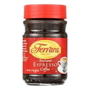 Ferrara Instant Espresso Coffee, 2 Oz, 12Ct