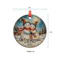thumbnail image 5 of Snowman45 Christmas Ornament, Christmas Ornament Gift, Gift for Mom, Romantic Valentine Decoration, Seasonal Festival Keepsake, Keepsake 2025, 5 of 5