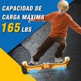 thumbnail image 2 of HOVERSTAR Hoverboard, LBW16 Chrome Color All Terrain Wide Tire, Electric Skateboard Tire with LED Light and Wireless Bluetooth Music Speaker HOVERSTAR LBW16, 2 of 7