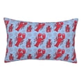 thumbnail image 1 of Balery Cartoon Lobsters 2 Funda de Cojín Estampada, Regalos para Mujeres, Regalos de Amor para Ella, Regalos para Novia o Esposa, Funda de Almohada-20"x30", 1 of 6