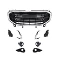 thumbnail image 2 of Front Bumper Cover Grille Assembly Kit For 2018-2021 GMC Terrain W/Fog Lights, 2 of 7
