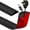 Black, variant on Adhesive Floor Cord Cover Cable Protector Cuttable Wire Hider Antislip Cord Management Easy Installation (119 chars)