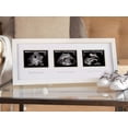 thumbnail image 3 of Pearhead Triple Sonogram Pregnancy Keepsake Picture Frame, Three Trimesters, White, 3 of 4