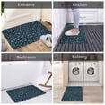 thumbnail image 5 of Cauagu blue insects Print Front Door Mat for Indoor Entrance 16x24 Inche,Absorbent Doormat Washable Carpet for Bathroom/Garage/Kitchen/Entry/Back, 5 of 7