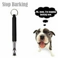 thumbnail image 2 of Metal Dog Whistle Adjustable Frequency High Pitch Training Aide for Avoid Bad Behavior,Stop Barking,Fetch,Sit, 2 of 7