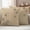 Beige, variant on Brown Outdoor Waterproof Throw Pillow Covers 24x24 Set of 2, Spring Flora Decorative Pillowcases Cushion Pillowcase for Couch Sofa Patio Outside Pillow Protector