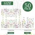 thumbnail image 2 of Servilletas de papel florales desechables para decoración de picnic, boda, 2 of 4