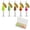 Multicolor1, variant on 5pcs Trout Fishing Lures Kit Inline Spinner Baits with Treble Hooks High Reflective Flash Spoons for Trout Salmon Panfish Bass Pike Perch Freshwater Saltwater Lake River
