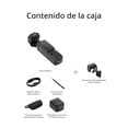 thumbnail image 2 of DJI Osmo Pocket 4 Estándar Cámara de Bolsillo para Vlog, Cámara de Video con Estabilizador de 3 Ejes, Sensor CMOS de 1", Video 4K/240fps, Pantalla Táctil Giratoria y 107GB de Almacenamiento Interno, 2 of 10