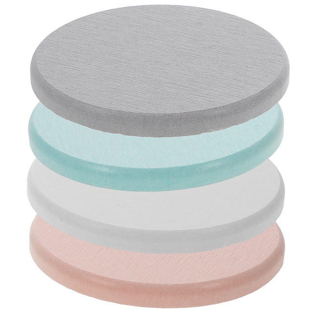 Miangastore 4Pcs Prevent Humidity Diatom Ooze Absorbent Mats for Bathroom Accessories Coffee Shops Hotels
