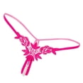 thumbnail image 3 of Crotch Crotchless Panties Ropa interior de cintura baja s Lencería Rosado Colcomx Bragas sin entrepierna para mujer, 3 of 5