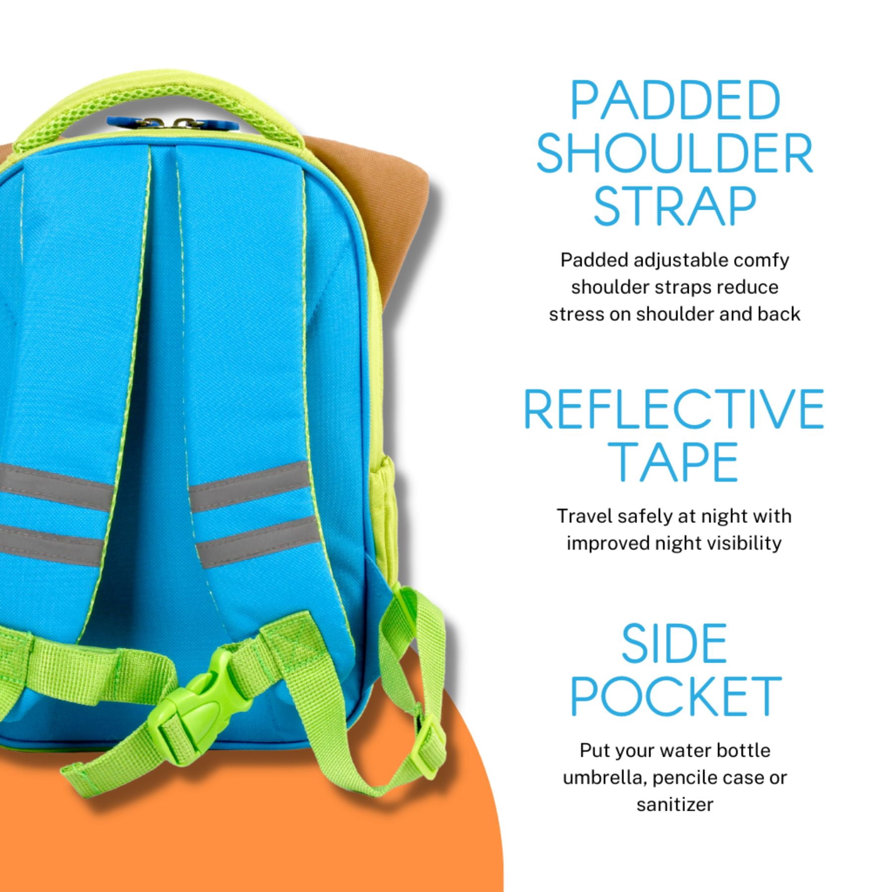Twise Side-kick 12" Kids, Toddlers Backpack for Preschool, Pup