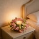 thumbnail image 5 of Guirnaldas de flores artificiales de primavera y verano, mini velas florales para bodas, coronas de boda, centros de mesa, fiestas, decoración de puertas del hogar, velas de plástico., 5 of 6