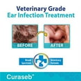 BEXLEY LABS Curaseb Veterinary Cat & Dog Ear Infection Treatment