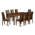 thumbnail image 2 of East West Furniture Dining Room Set Mahogany, DOIP9-MAH-C, 2 of 6