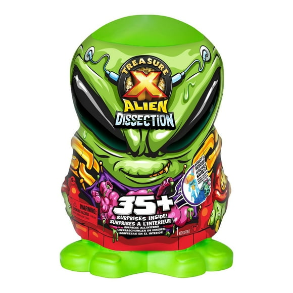 TREASURE X DISSECTION ALIENS MEGA ALIEN DISSECTION, 4 Treasures Included