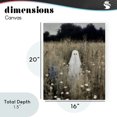 thumbnail image 4 of Stupell Industries French Country Floral Ghostie in Field Canvas Art, 16 x 20, by LSR Design Studio, 4 of 8