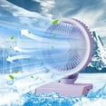 thumbnail image 1 of Ventilador, Alta Potencia, Silencioso, Rotación Ajustable, Fluid 270°, Diseño de Ahorro de Energía, Flexible, Silencioso para Oficina y Hogar, 480 G, Puerto Usb Recargable, 1 of 3