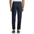 thumbnail image 2 of Athletic Works Men's Relaxed Fleece Open Bottom Sweatpants, up to Size 2XL, 2 of 6