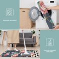 thumbnail image 6 of Pioneer Flower Floral Print Pattern Kitchen Rugs Sets Of 3,Kitchen Runner Rugs Non Skid Washable,Decorative Kitchen Floor Mats for Kitchen,Sink,Laundry,17"x30"+ 17"x47" + 17"x59", 6 of 6