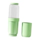 thumbnail image 2 of Vaso de viaje para cepillos de dientes Estuche para vaso de viaje para cepillos de dientes para viajes de negocios y acampadas 4 piezas verdes, 2 of 9
