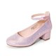 thumbnail image 1 of Zapatos de Vestir para Niñas DREAM PAIRS KKUMPU2502 Tacones Gruesos Rosados, 1 of 8